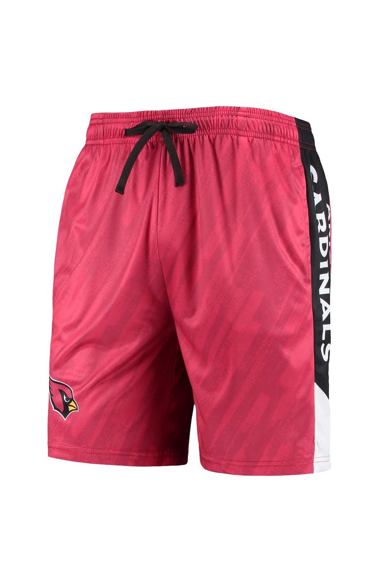 FOCO Men's FOCO Red Arizona Cardinals Static Mesh Shorts, Alternate, color,