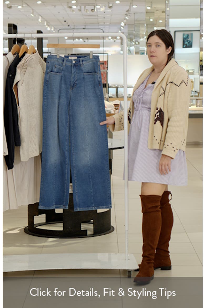 High Waist Wide Leg Jeans video