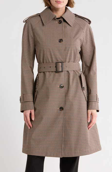 BCBG Belted Trench Coat