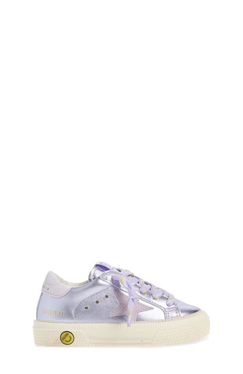 Golden Goose Kids' May Sneaker In Purple