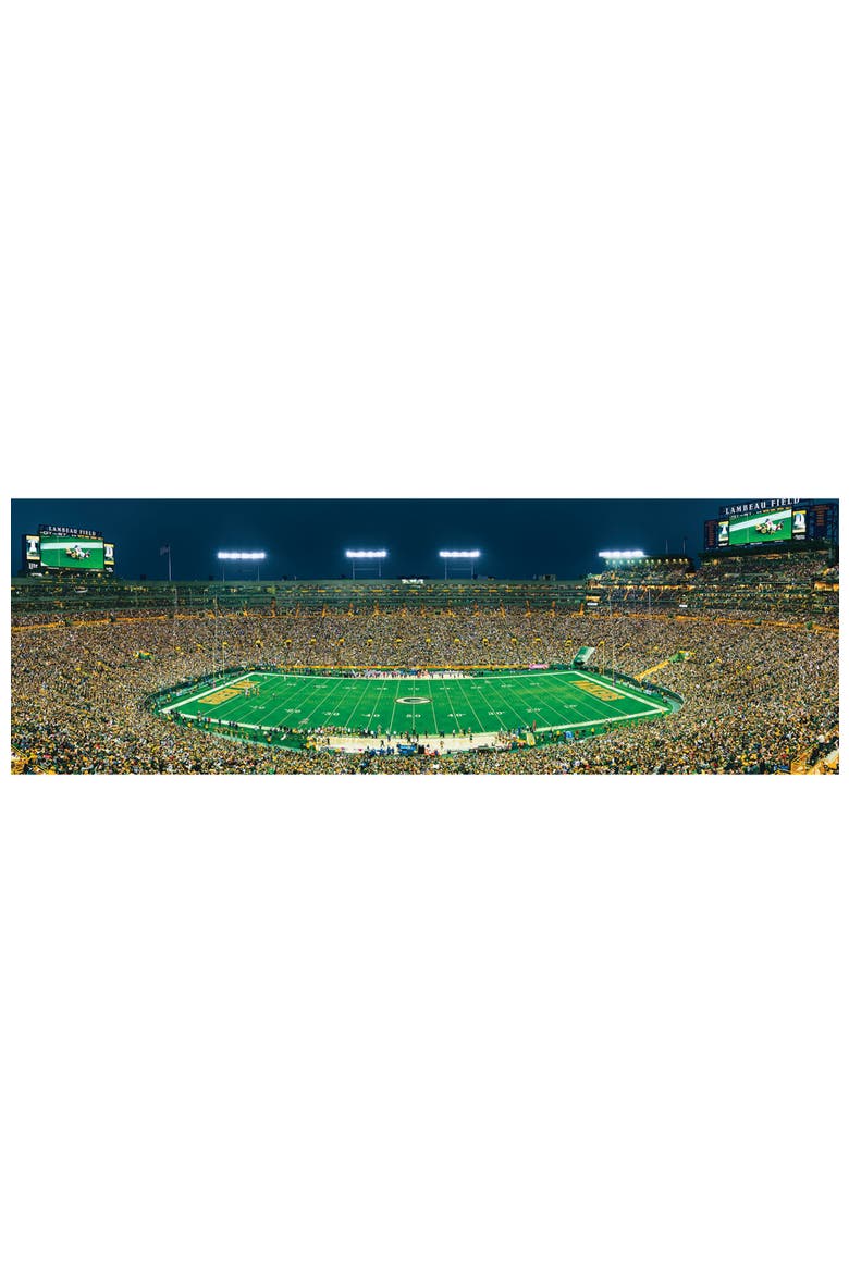 Green Bay Packers 1000pc Pano Puzzle, Alternate, color, Multicolor