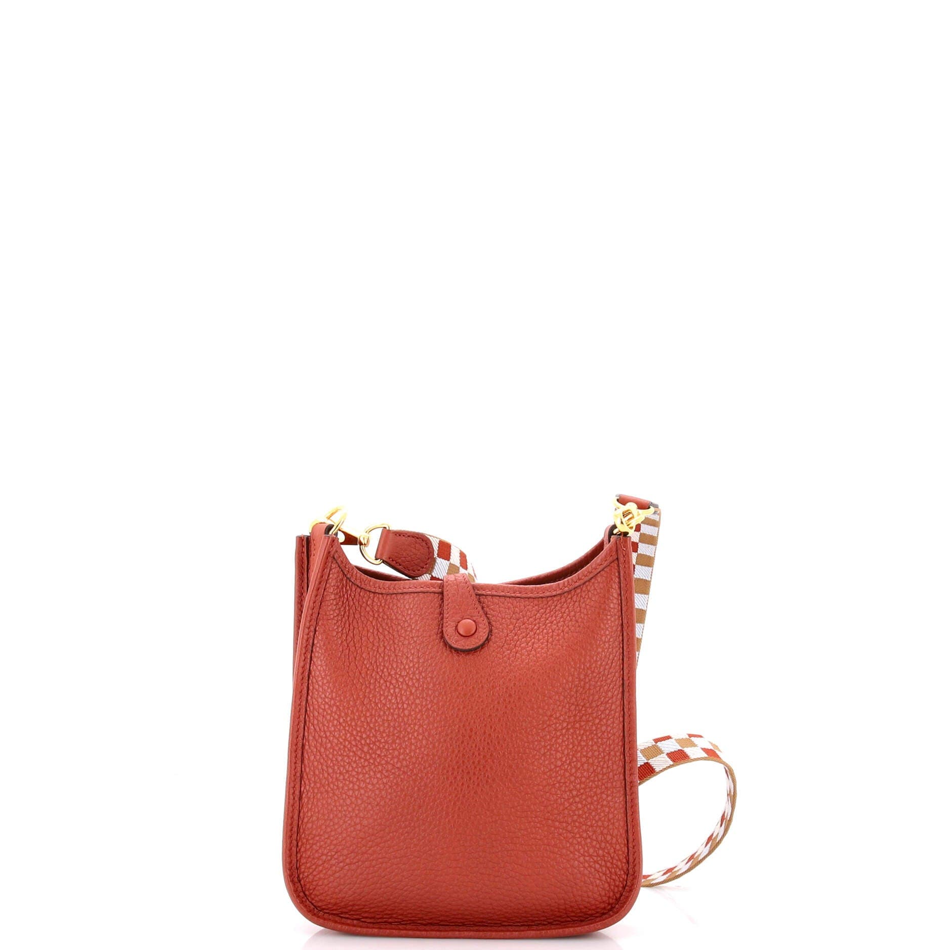 Pre-Owned Hermes Evelyne Bag Gen III Clemence TPM, Alternate, color, Cuivre