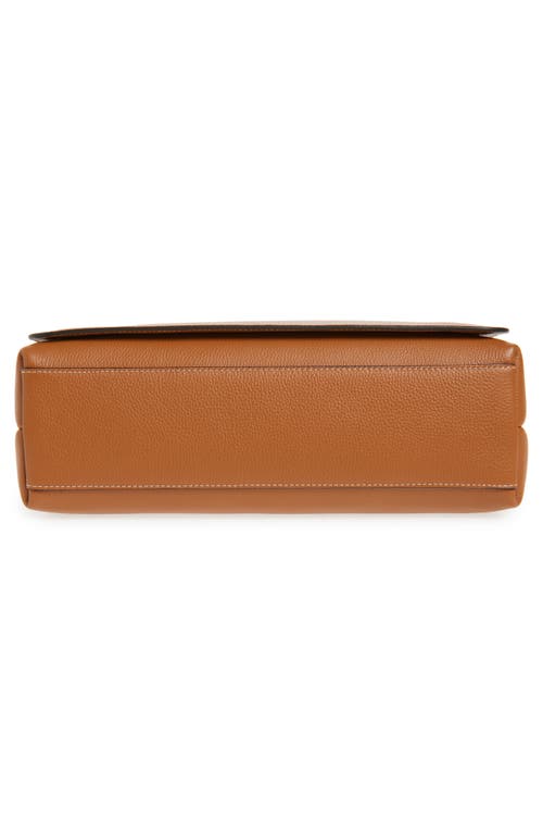Ree Projects Florencia Soft Pebble Grain Leather Shoulder Bag In Caramel