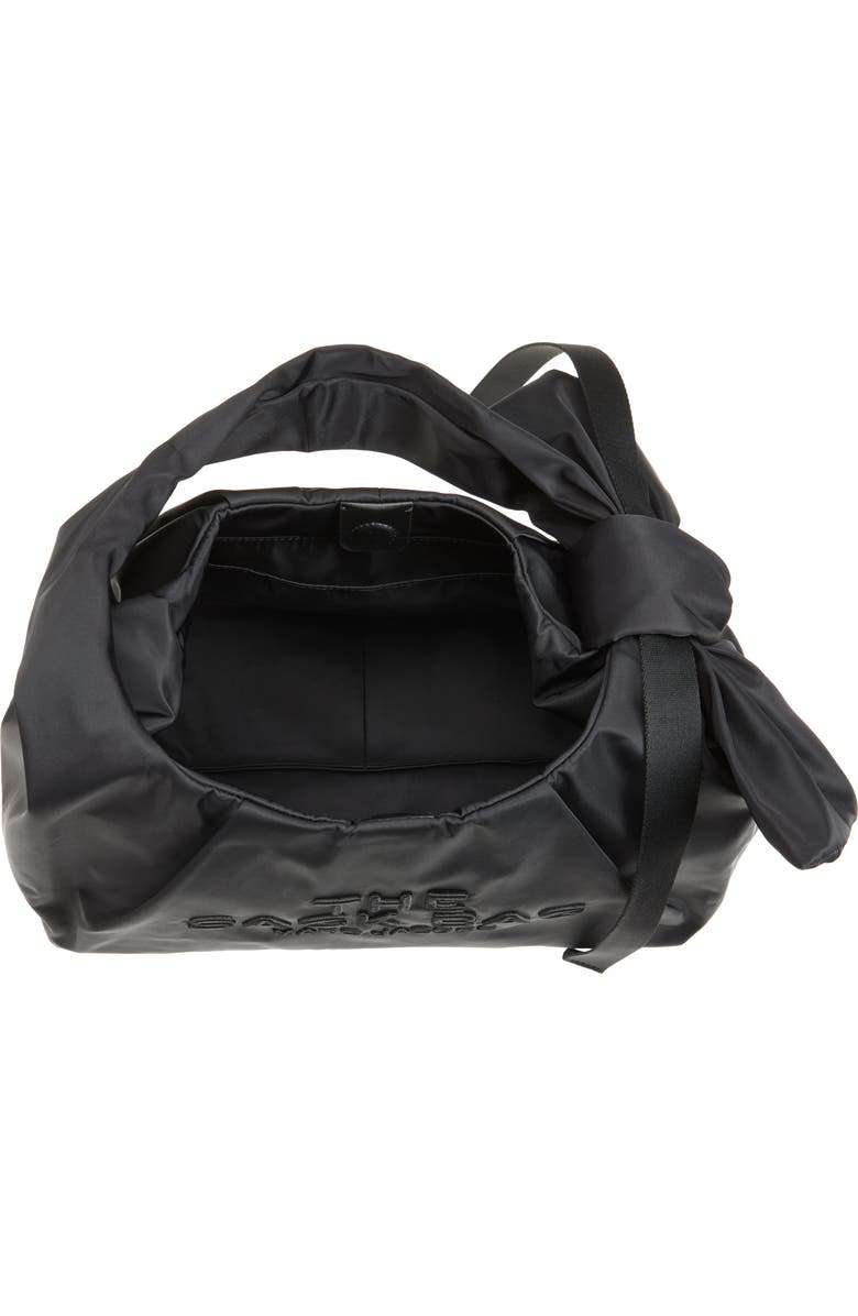 Marc Jacobs The Bow Nylon Sack Bag, Alternate, color, Black