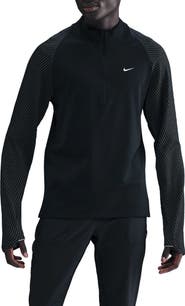 Nike Dri-FIT Half Zip Running Top with Reflective Accents