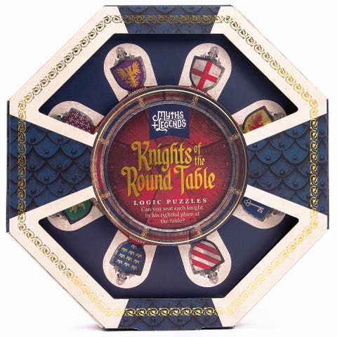 Knights of the Round Table 3D Wooden Brainteaser Puzzle