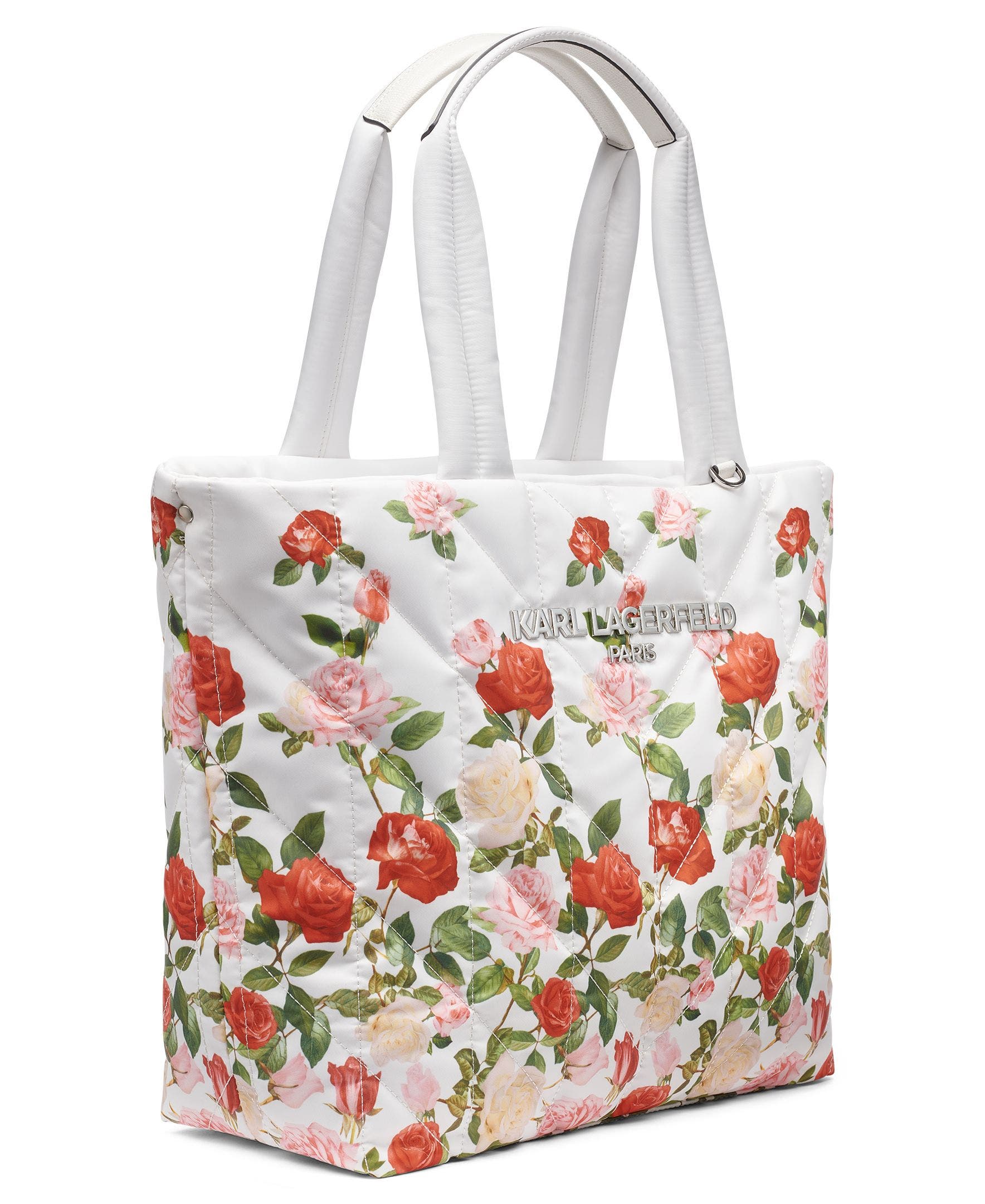 Voyage Floral Tote, Alternate, color, Floral White