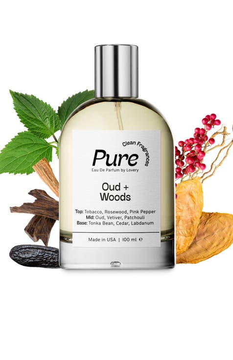 Pure Oud Woods Eau de Parfum, Made in France, 3.4 oz
