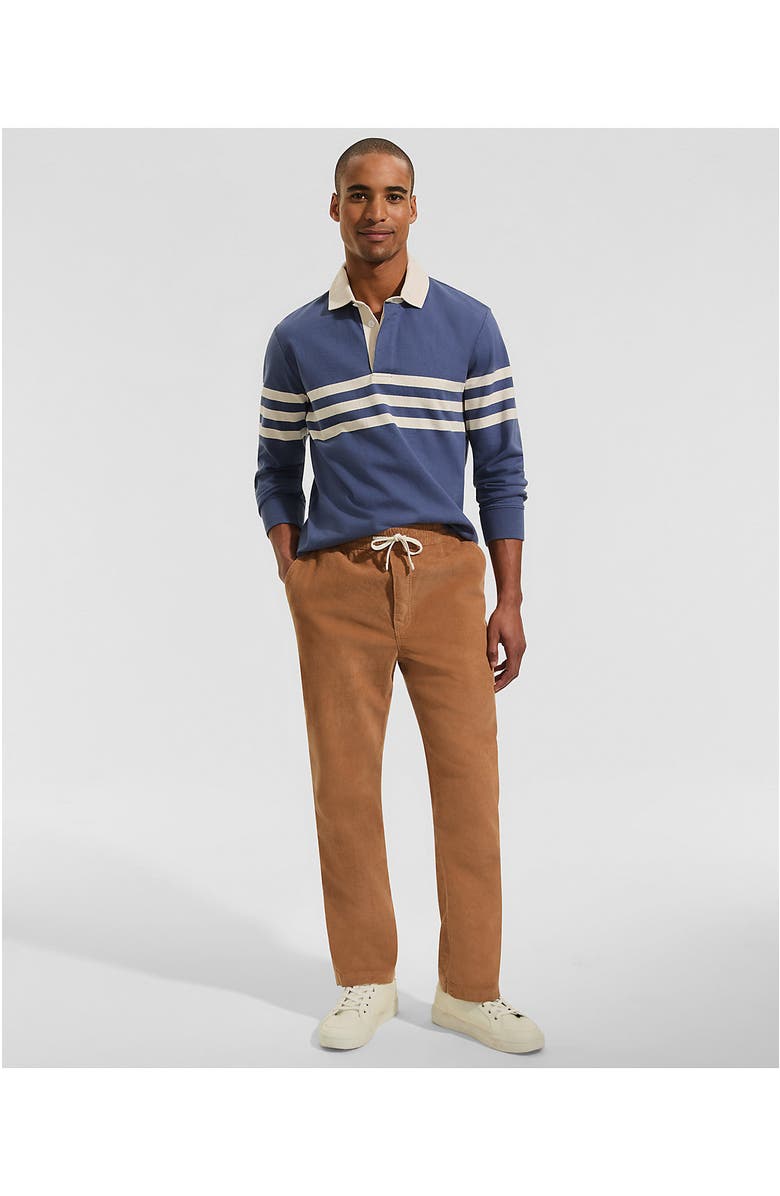 Lands' End Classic Fit Coastal Corduroy Deck Pant, Alternate, color, Butter Brown