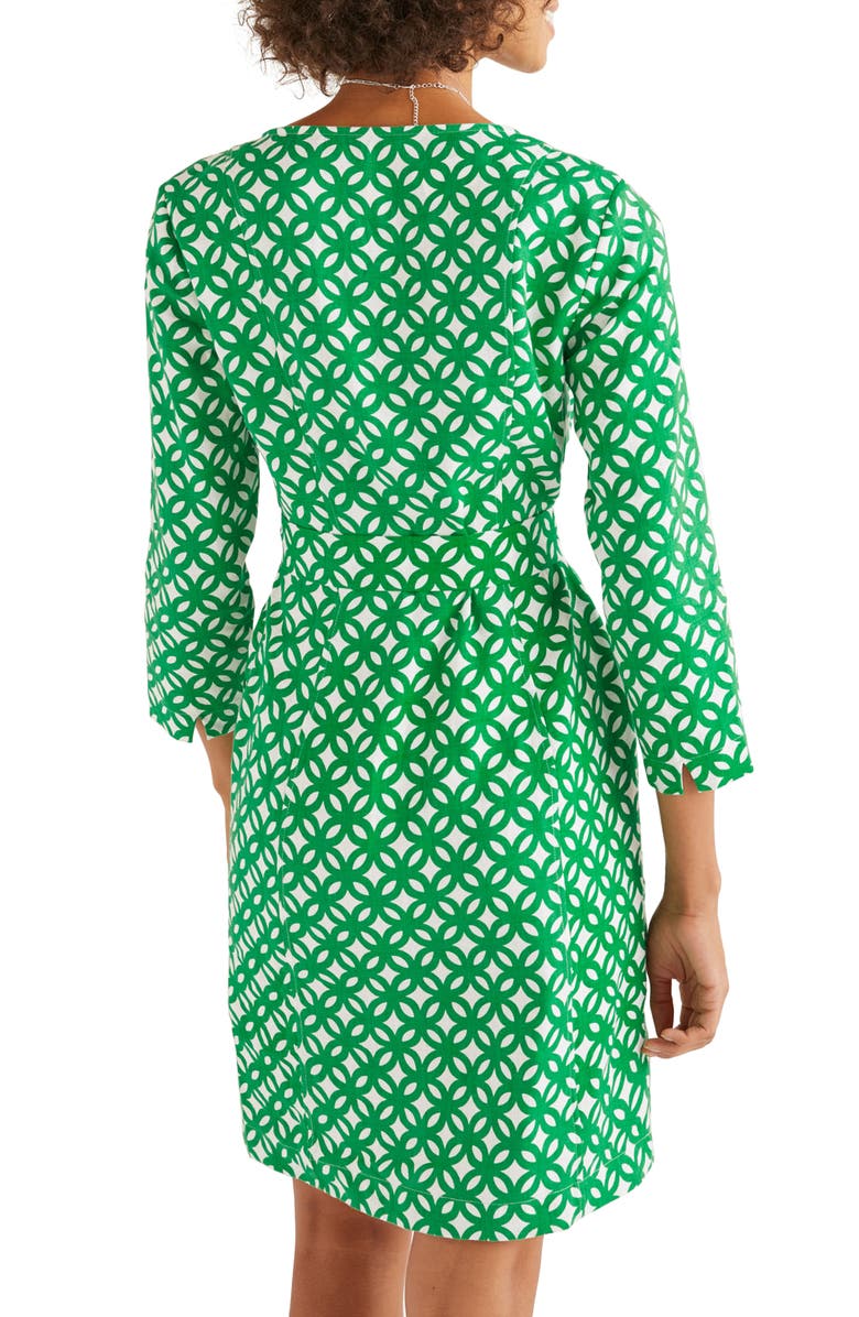 Boden Kelsey Belted Linen Dress, Alternate, color, 