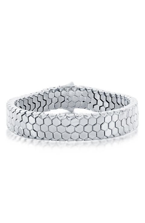 Men's Honeycomb Bracelet