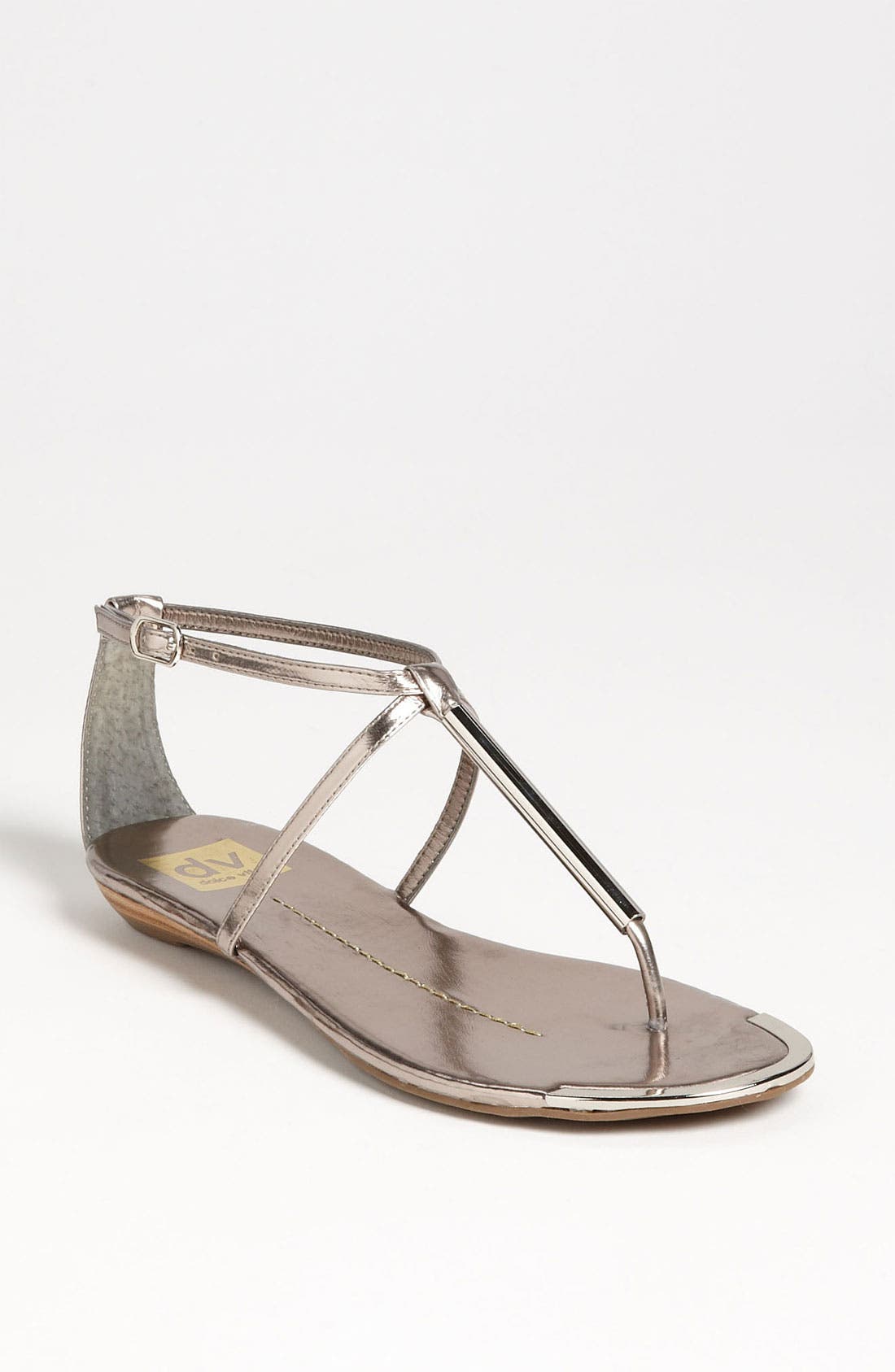 DV by Dolce Vita 'Archer' Sandal, Main, color, DARK SILVER