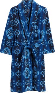 Majestic International Men's Gifted Cotton Terry Velour Robe
