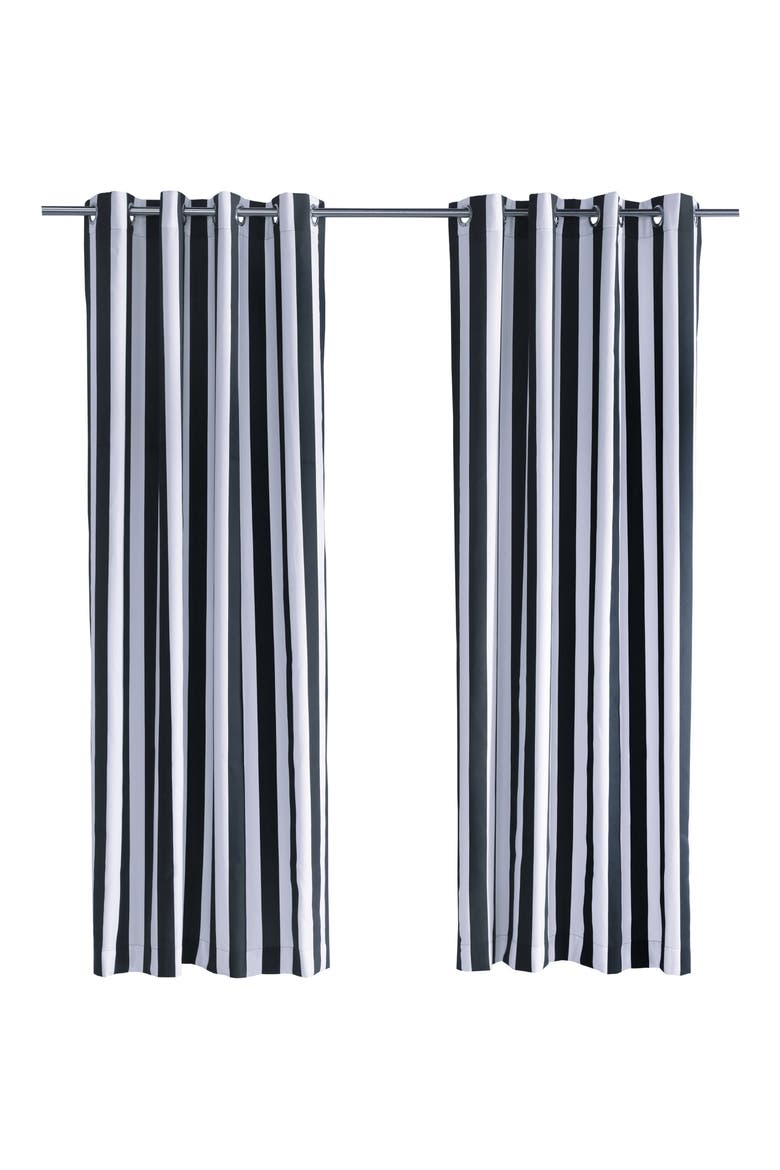 Outdoor Window Panel, Main, color, BLACK