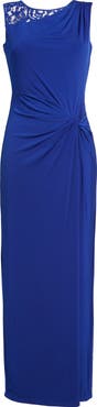 Ellen Tracy Column Gown