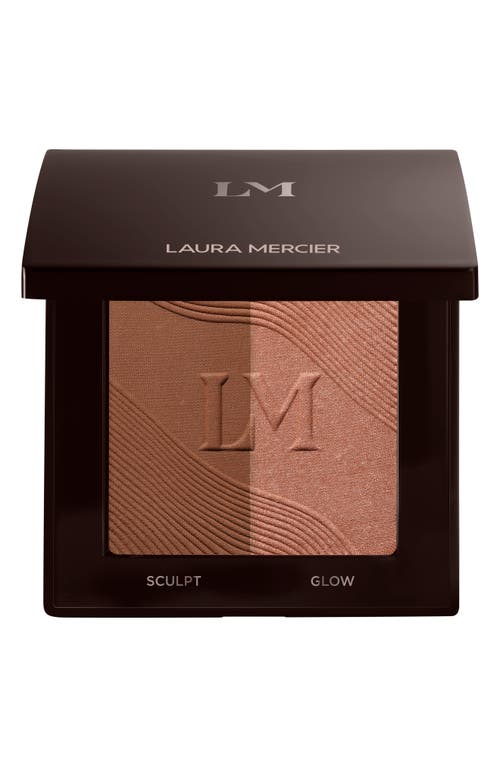 Laura Mercier Bronze Color Infusion Talc-free Matte & Luminous Duo 40 Riviera 0.3 oz / 9 G In 40 Riviera Sal
