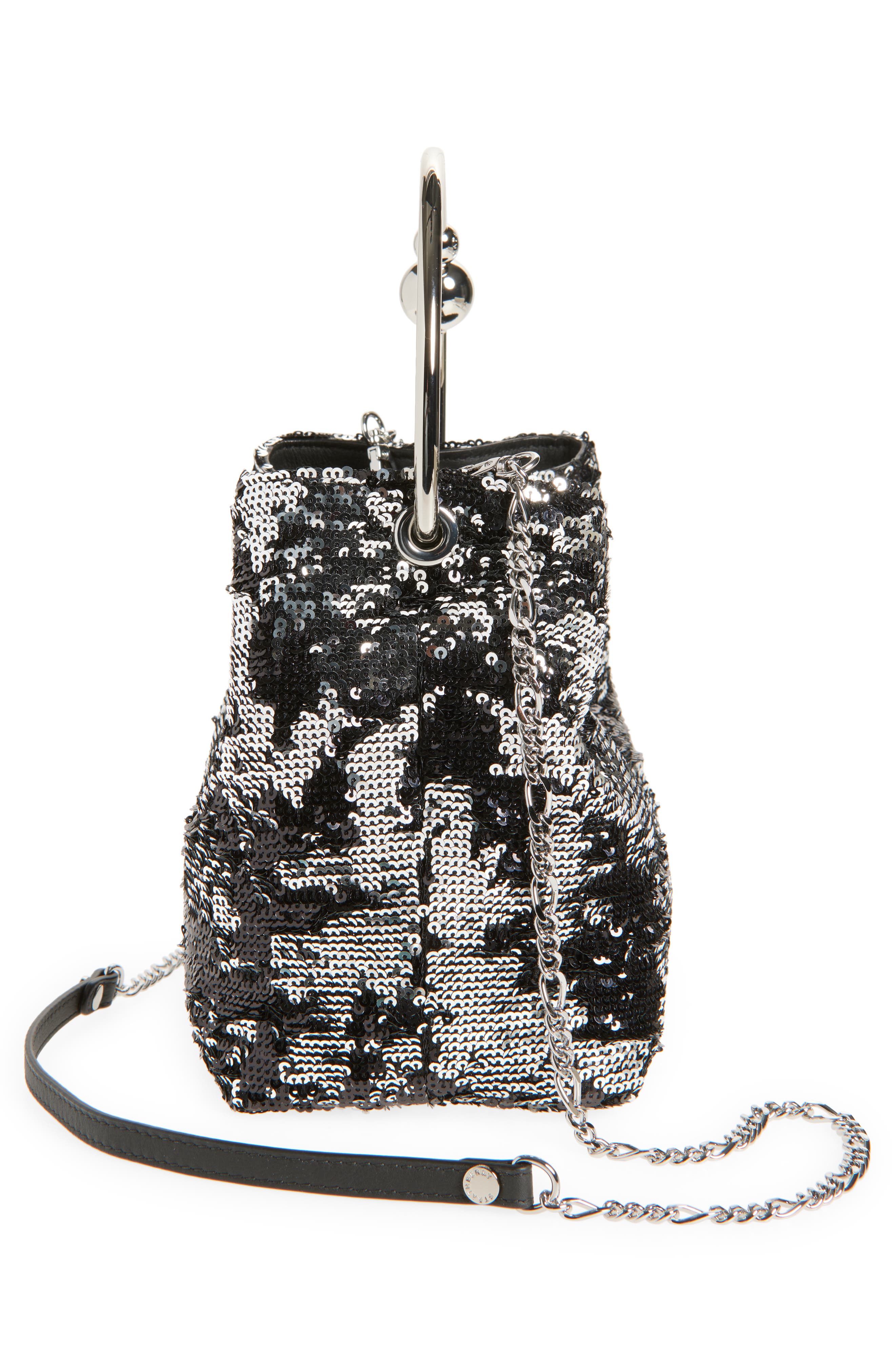 Strathberry The Circus Sequin Bucket Bag, Alternate, color, 
