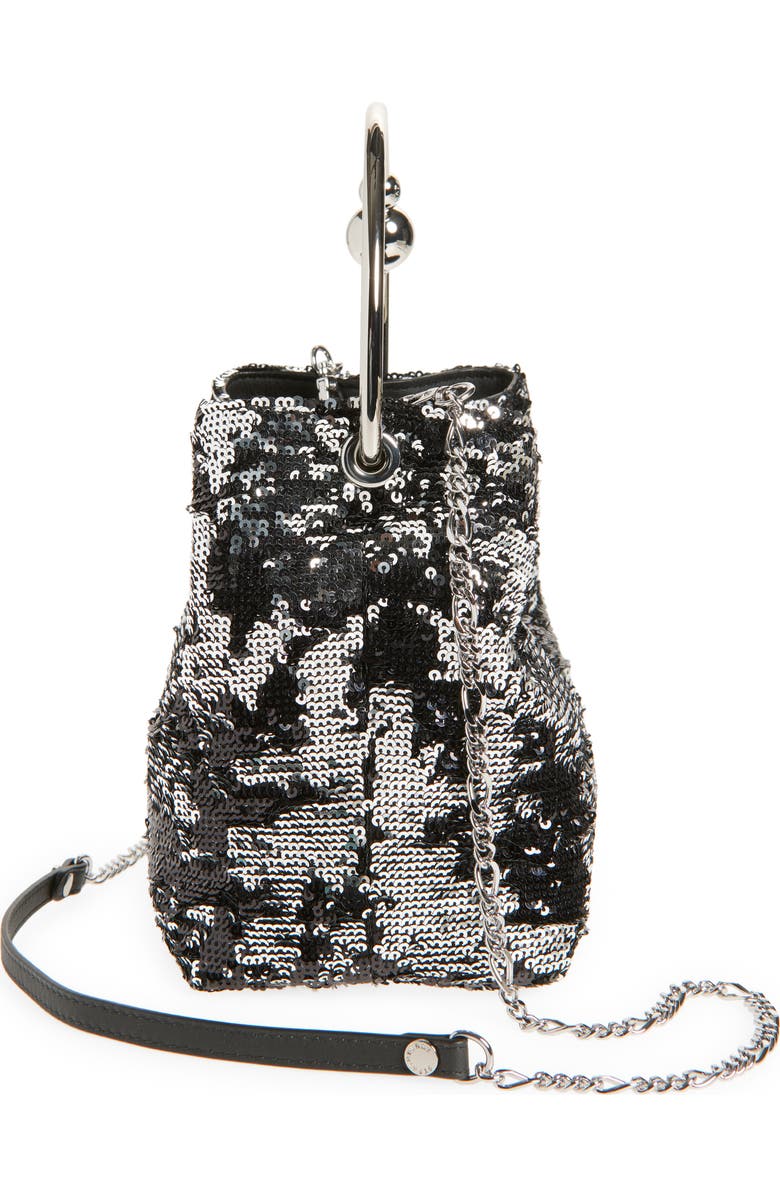 Strathberry The Circus Sequin Bucket Bag, Alternate, color,