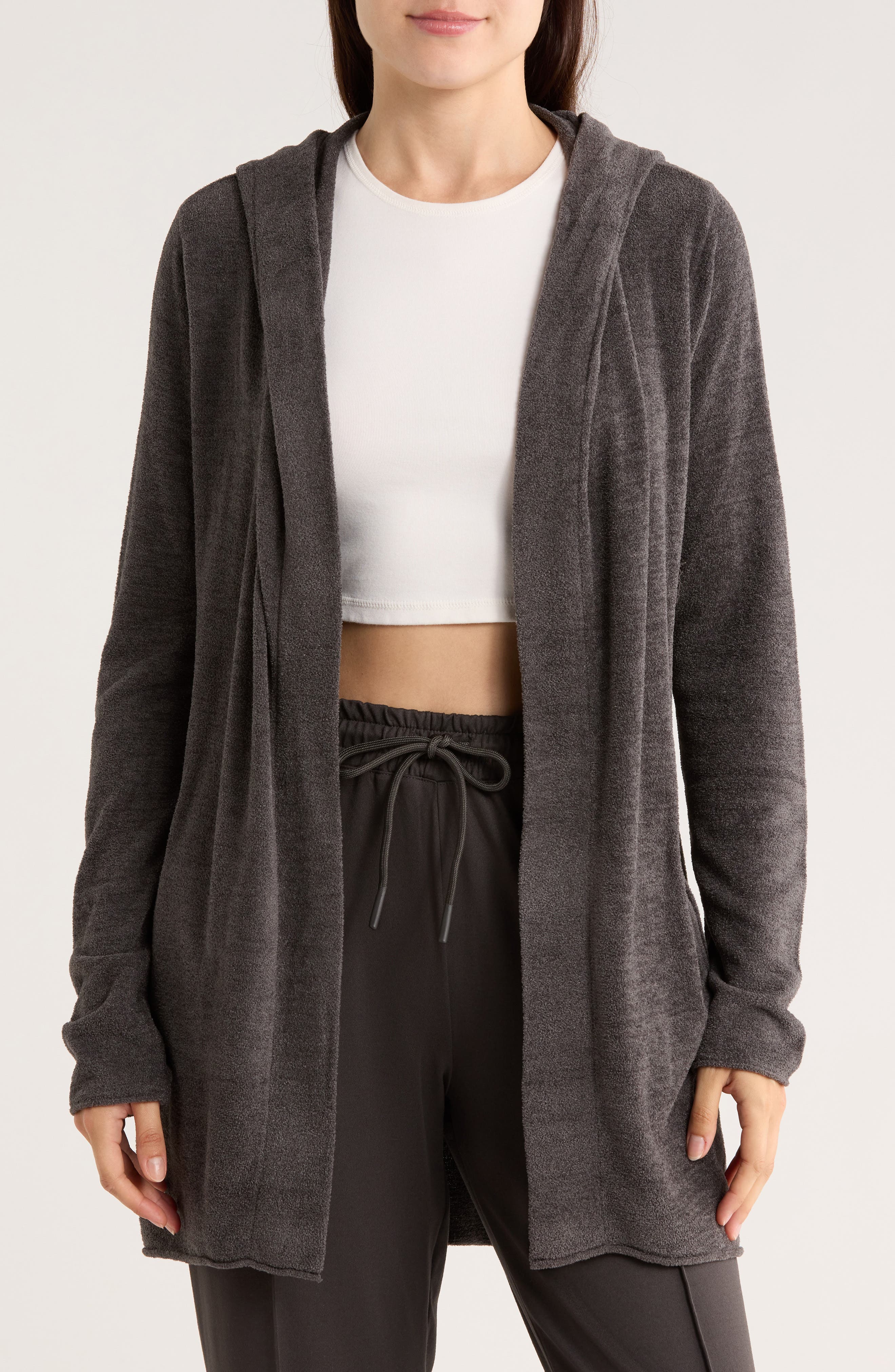 Barefoot Dreams® CozyChic Ultra Lite™ Hooded Cardigan