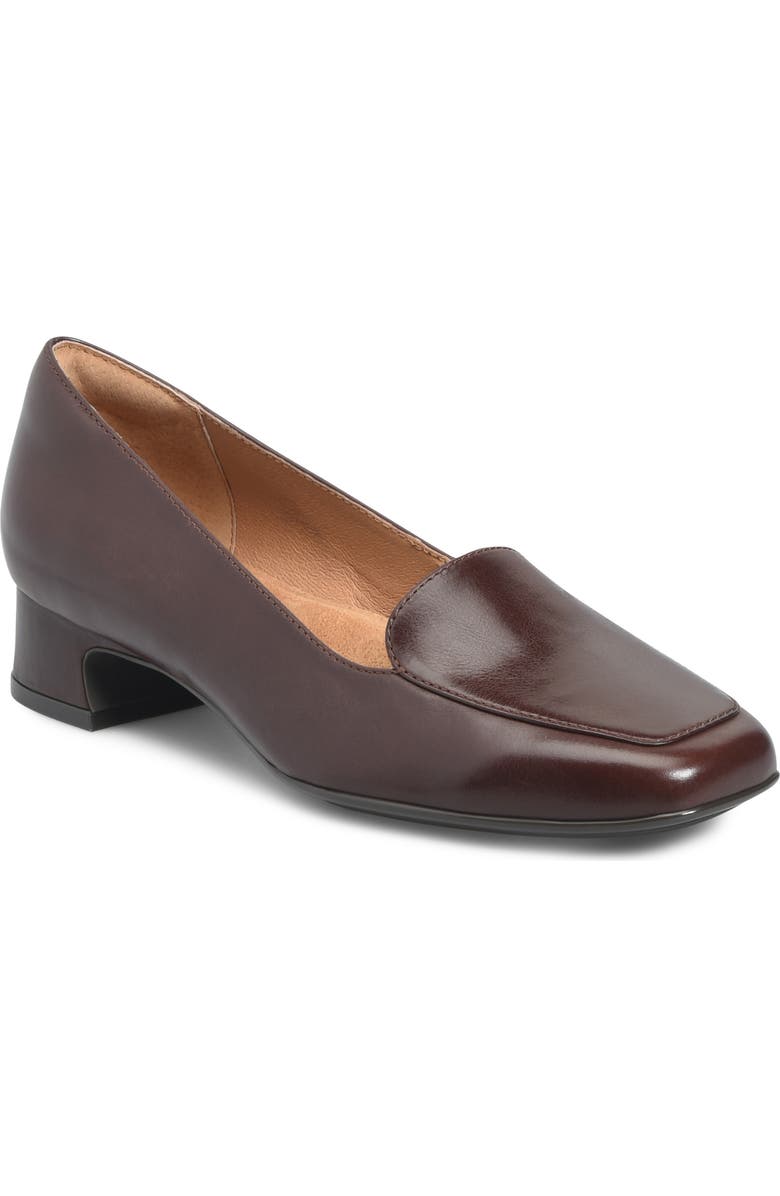 Söfft Lavender Loafer Pump, Main, color, Tobacco