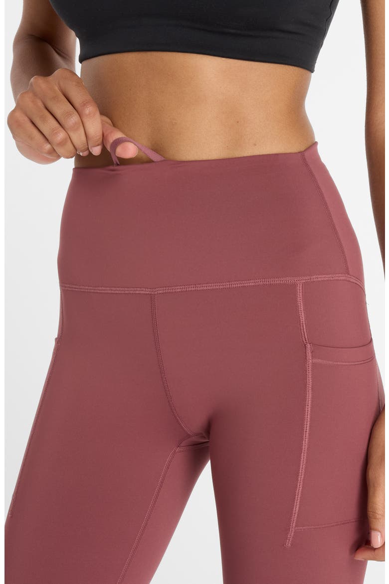 RC Pocket High Waist Performance Leggings, Alternate, color, RED