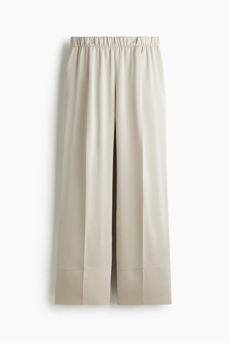 Pull-on Trousers, Alternate, color, Light beige