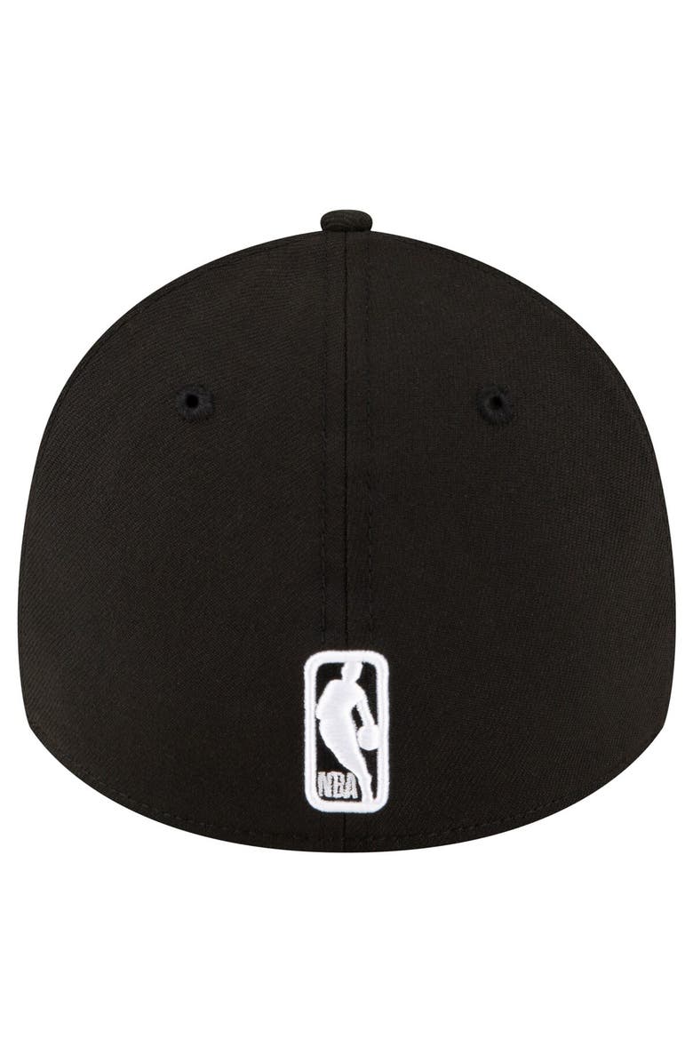 New Era Men's New Era Black Sacramento Kings Logo 39THIRTY Flex Hat, Alternate, color, Black