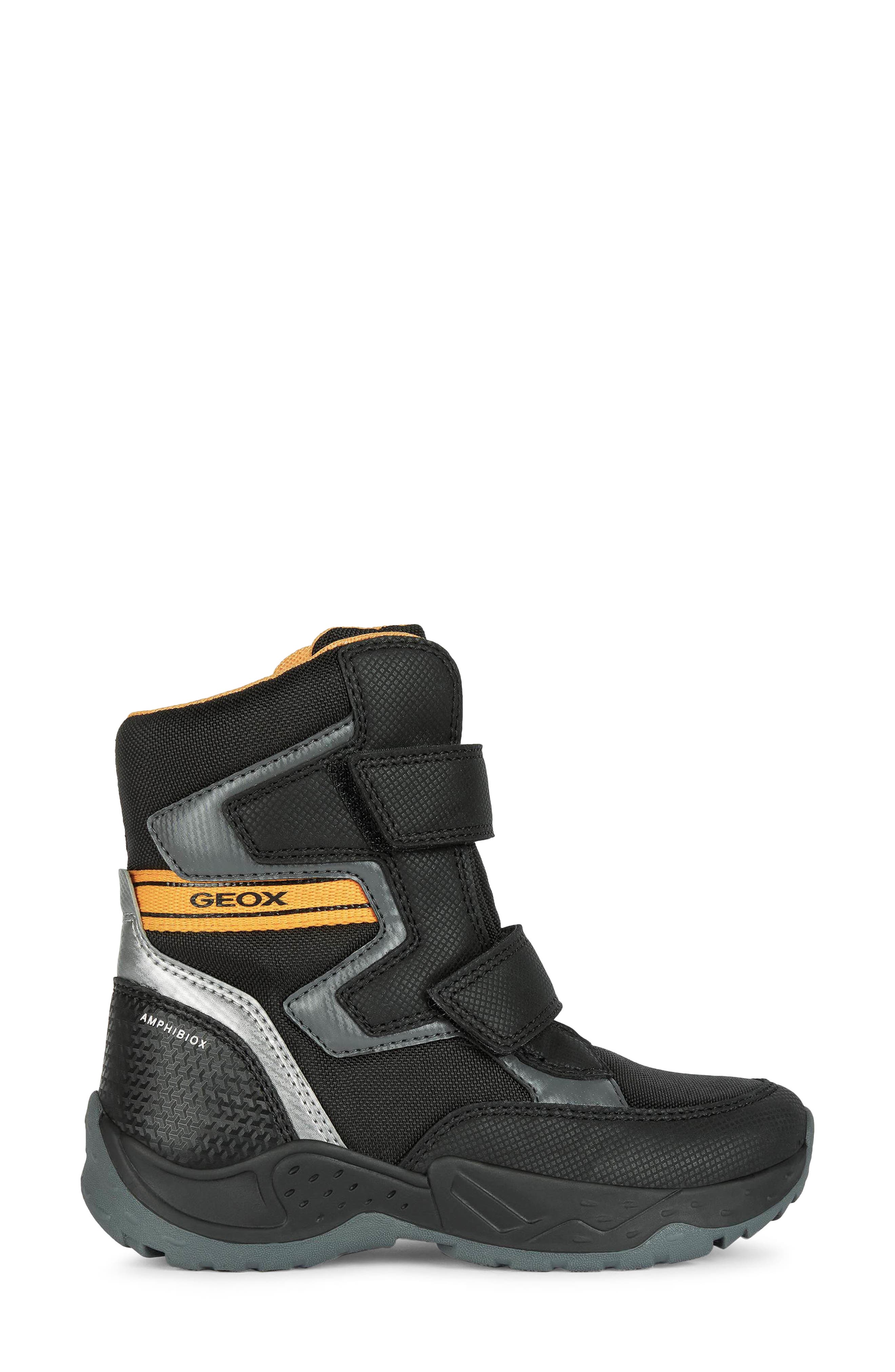 Geox Kids' Sentiero Amphibiox<sup>™</sup> Waterproof Boot, Alternate, color, 