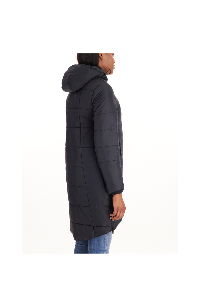 Modern Eternity Maternity Harper -  3in1 Maternity Coat Cocoon Mid Thigh, Alternate, color, Black