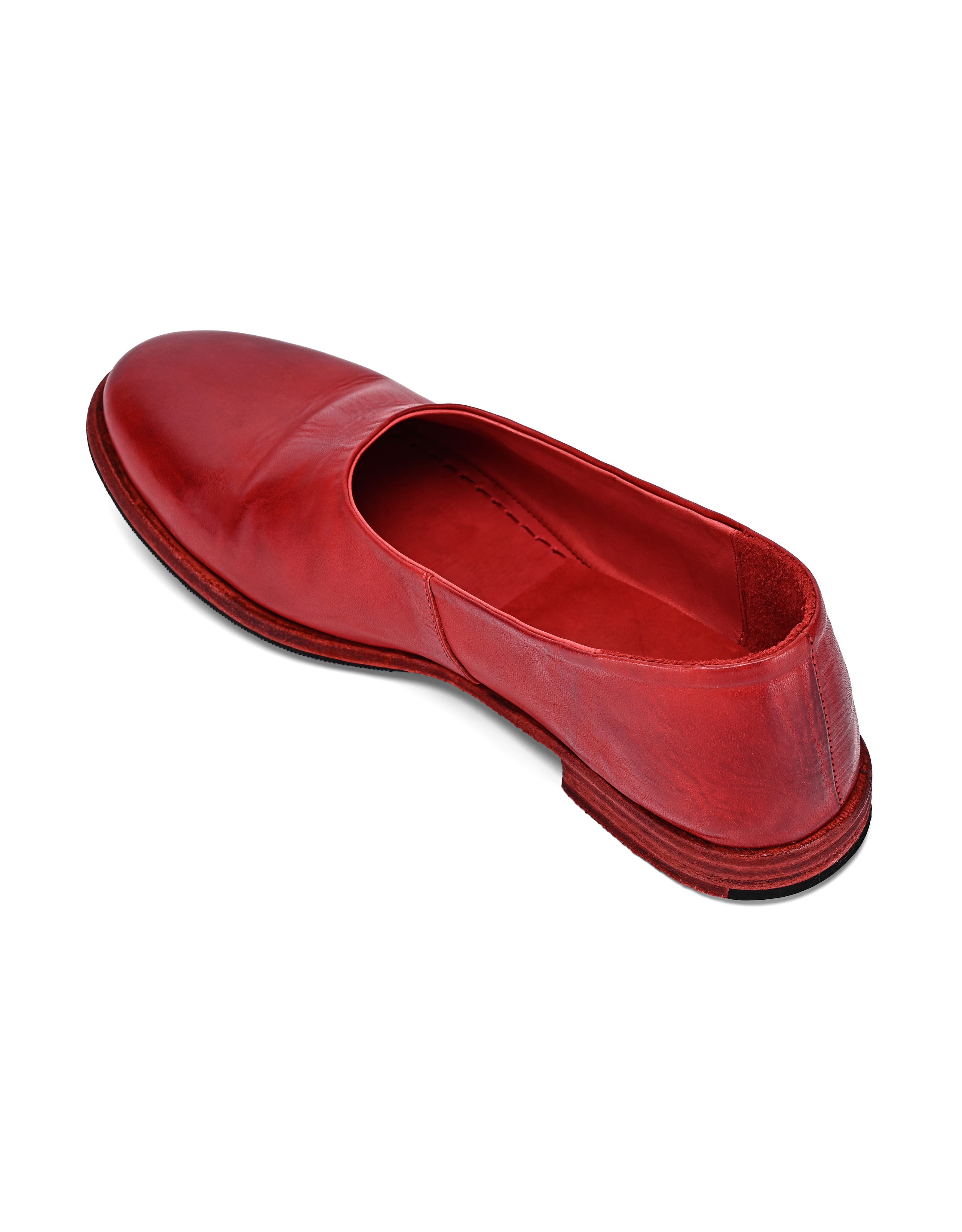 Heritage Genuine Leather Minimal Soft Mary Jane Flat, Alternate, color, Brick