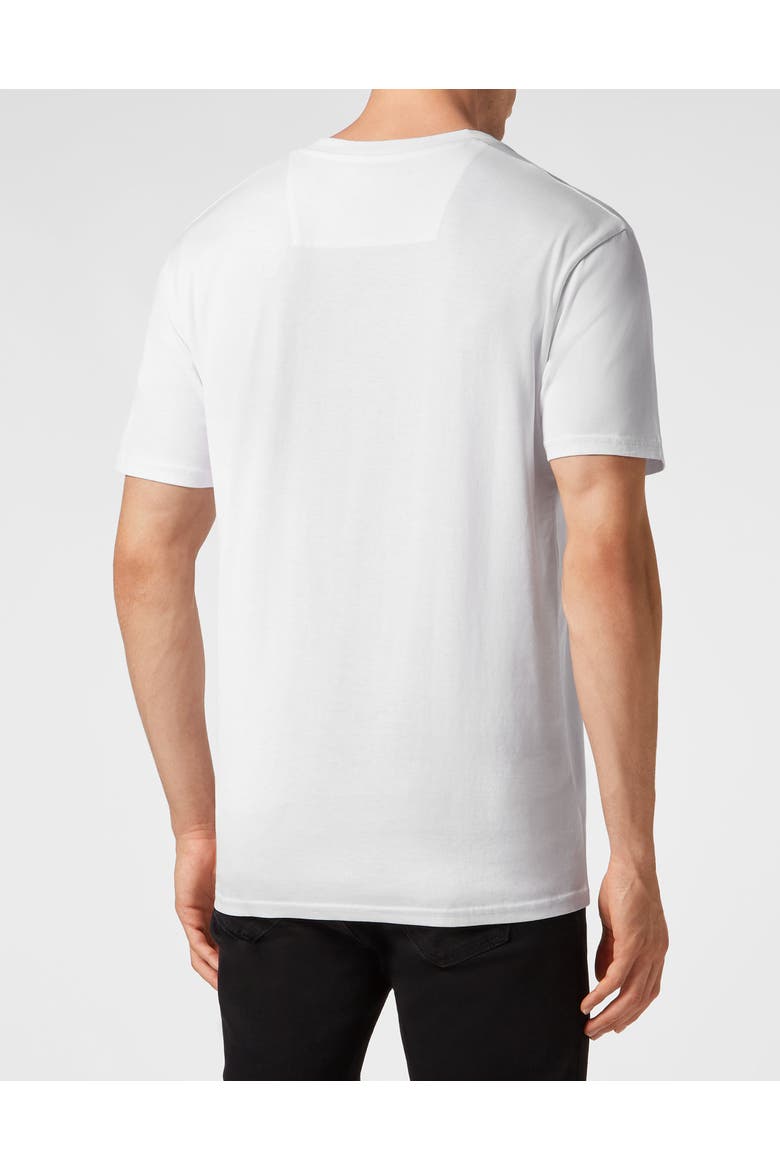 T-Shirt V-Neck Men, Alternate, color, white