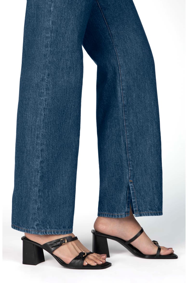 The Maddy Petite Relaxed Straight Leg Jean, Alternate, color, Sapphire