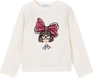 Mayoral Cartoon Bow Tee