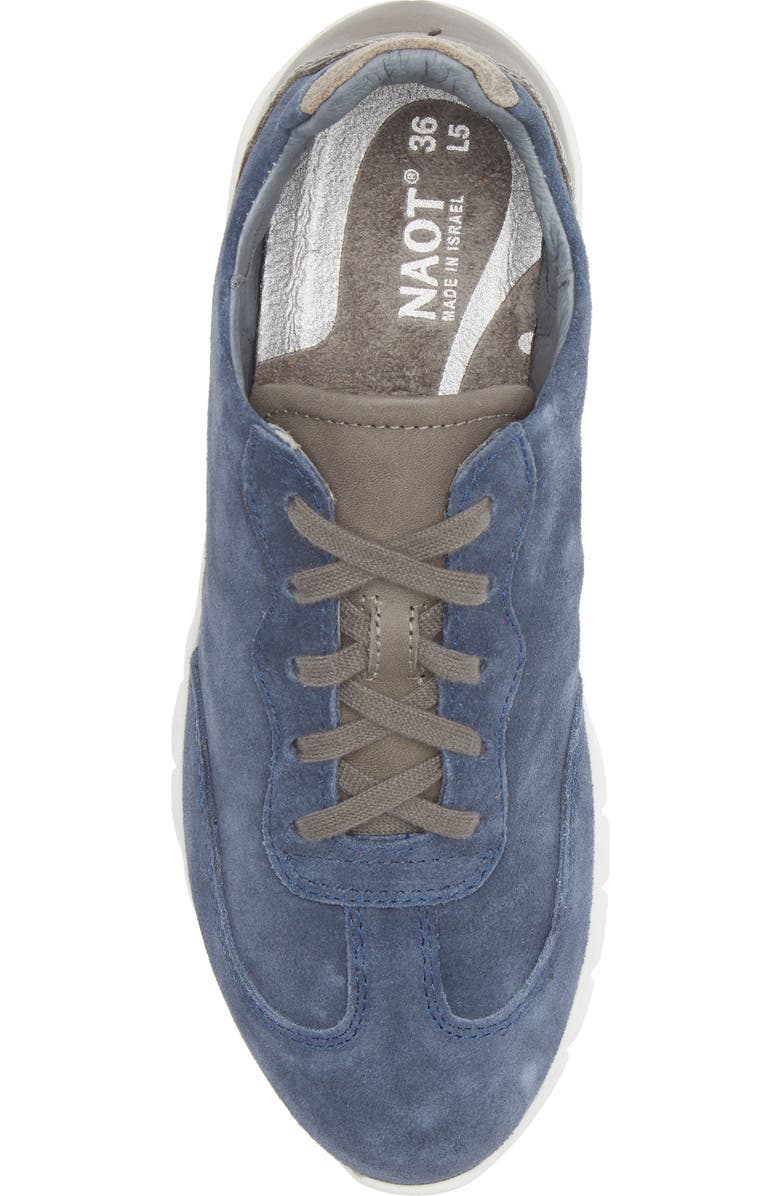 Naot Infinity Colorblock Sneaker, Alternate, color, Midnight Blue Gray Combo