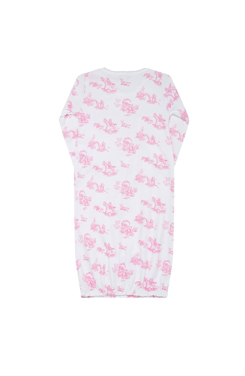 Nellapima Pink Toile Baby Gown - Baby, Alternate, color, Pink