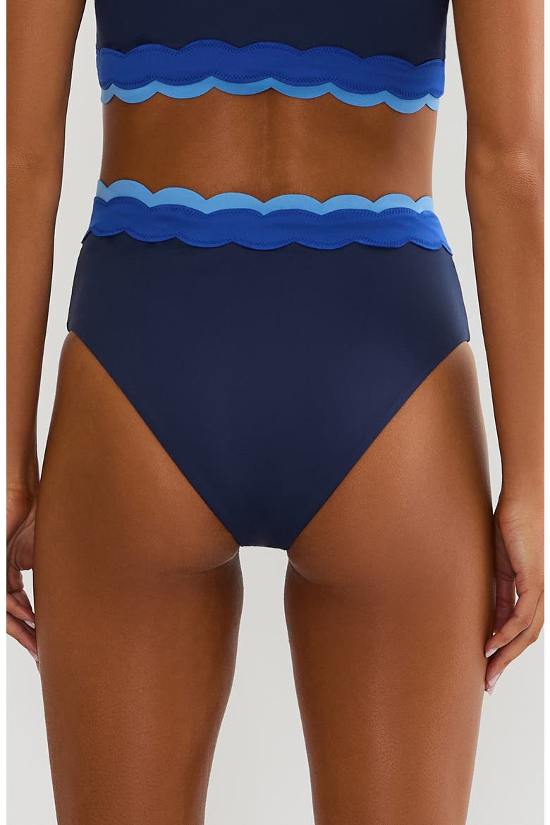 Harriet High Waist Bikini Bottoms, Alternate, color, BLUEBELL COLORBLOCK