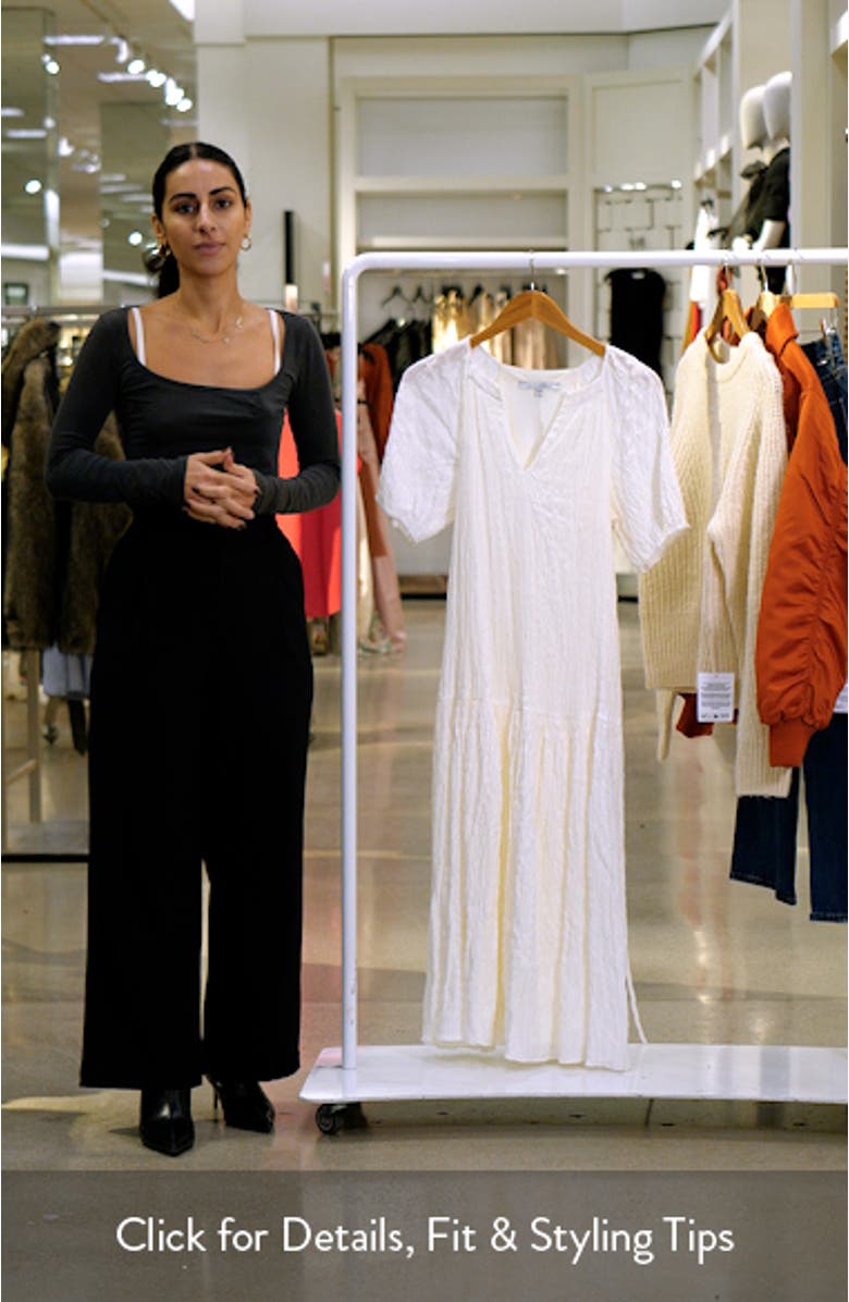 Smocked Midi Dress, sales video thumbnail