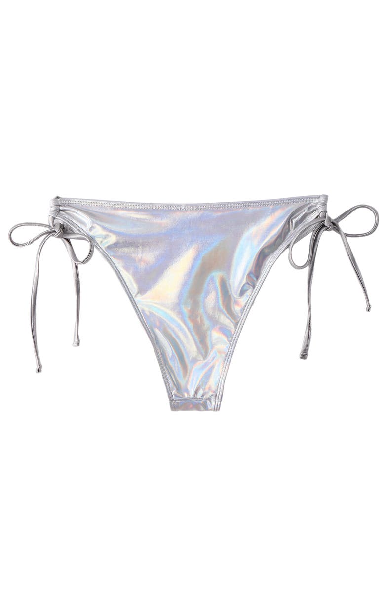LECHERY<sup>®</sup> Lustrous Side-tie Bikini Bottom, Alternate, color, 