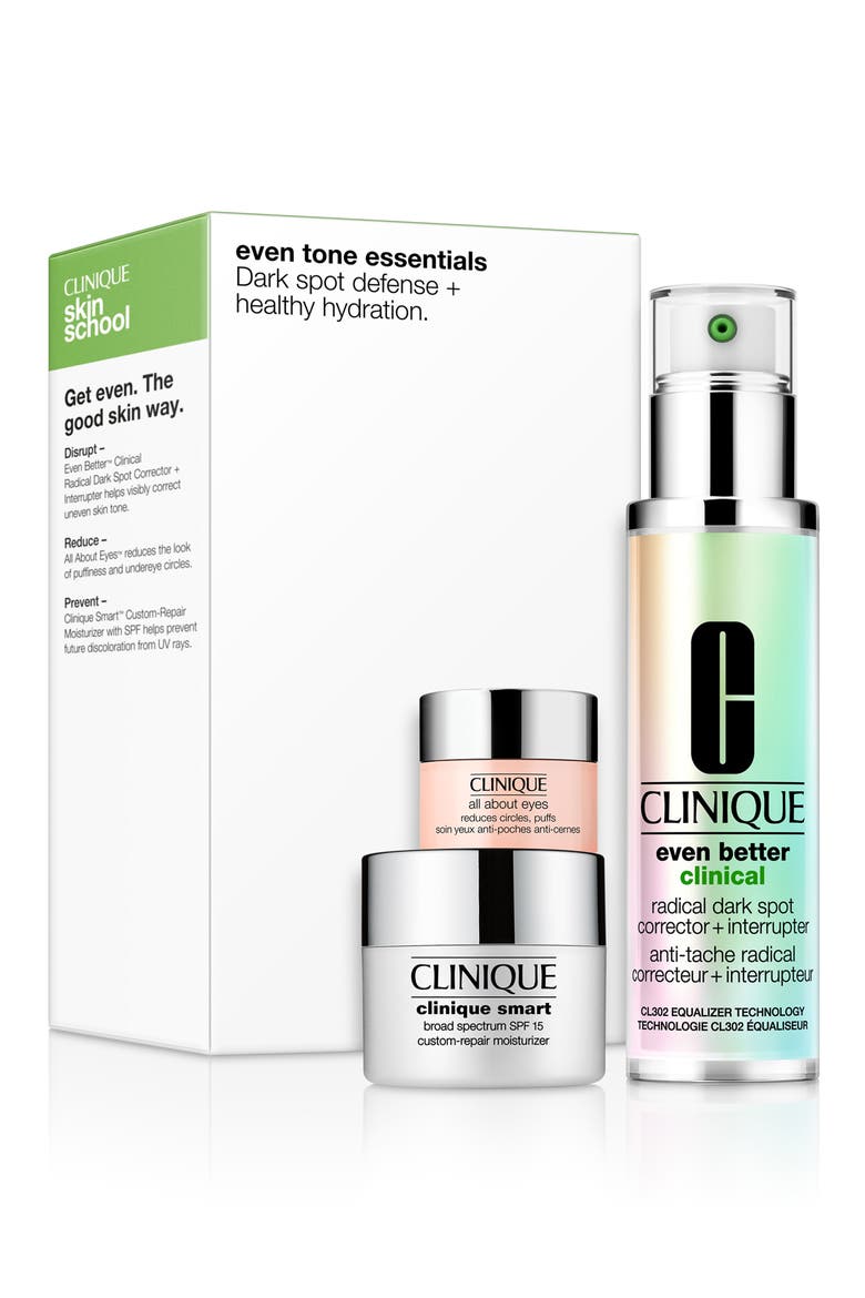 Even Tone Essentials Skin Care Set, Main, color, NO COLOR