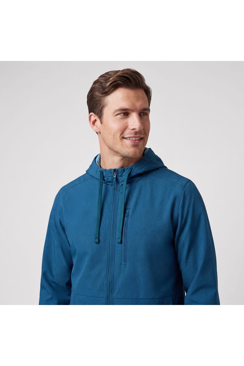 Clubhouse Range Hooded Jacket, Alternate, color, Pacific Blue