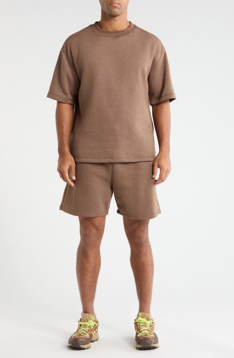 Short Sleeve Sweatshirt & Shorts Set