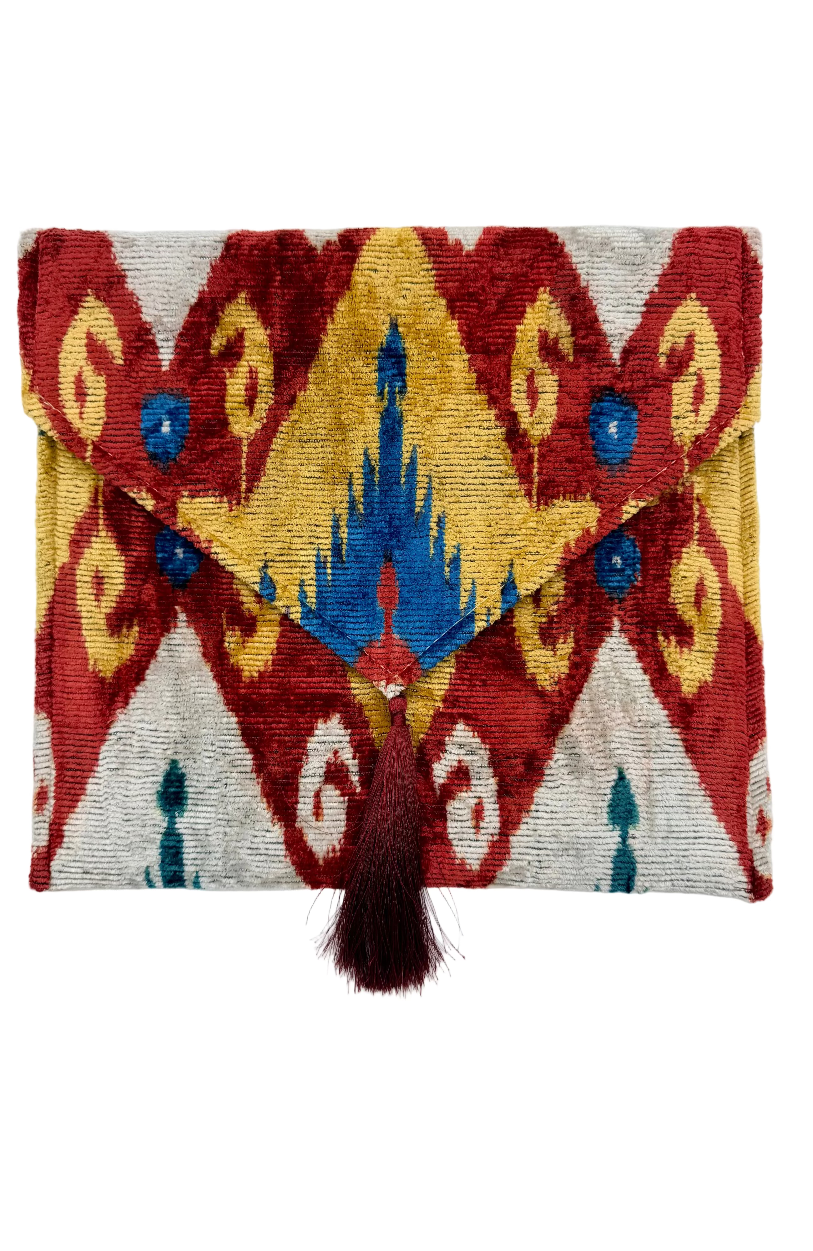 Meertens Luxury One Of A Kind Large Tapestry Envelope Clutch (Women ...