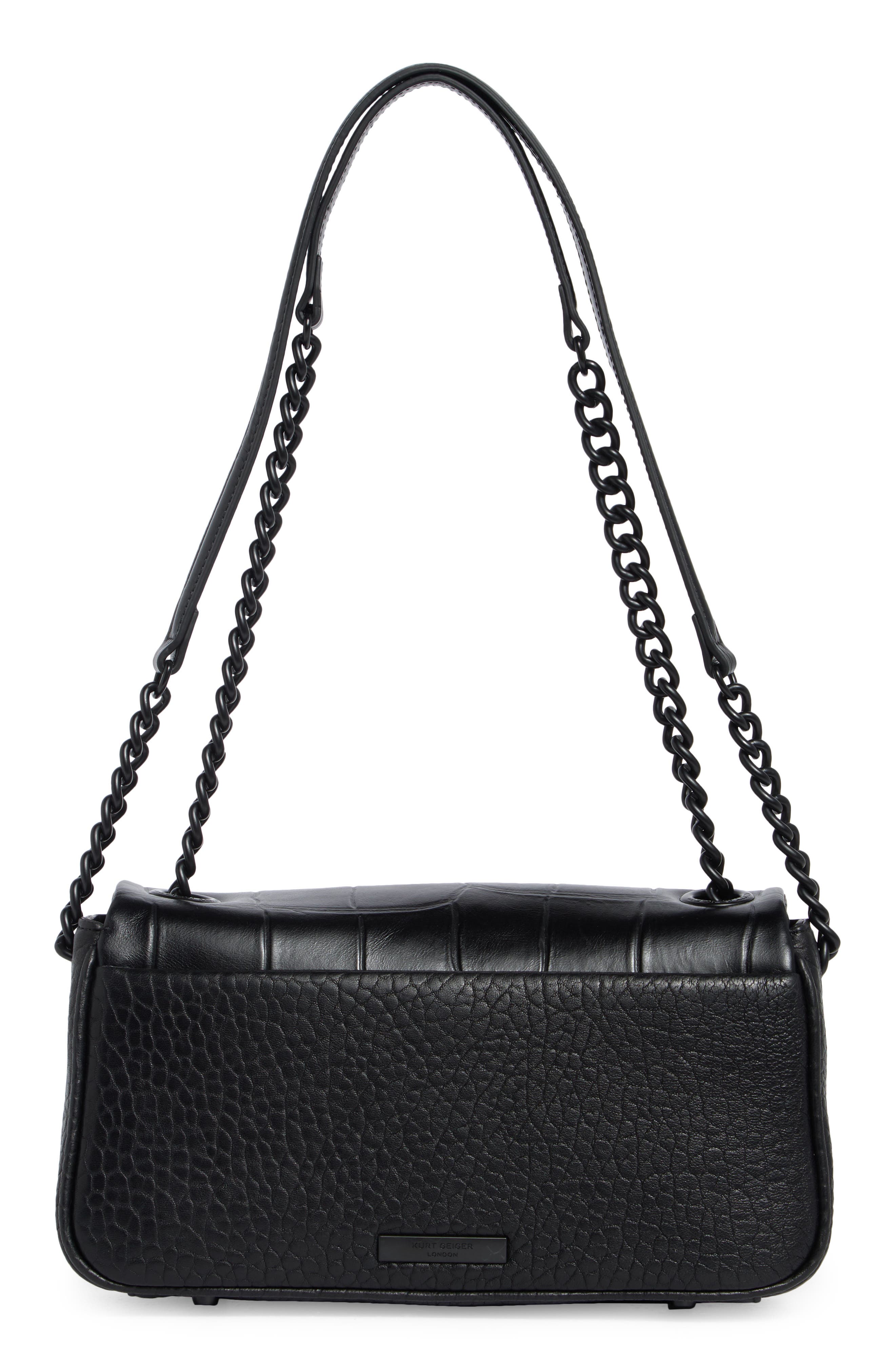 Kurt Geiger London Mansion Crossbody Bag, Alternate, color, Black