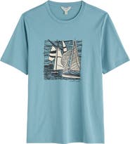 Seasalt Cornwall Midwatch Organic Cotton Graphic T-Shirt