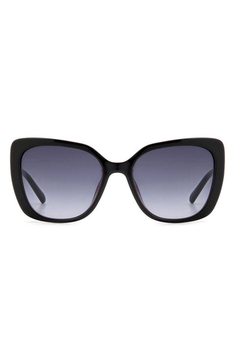 55mm Rectangular Sunglasses