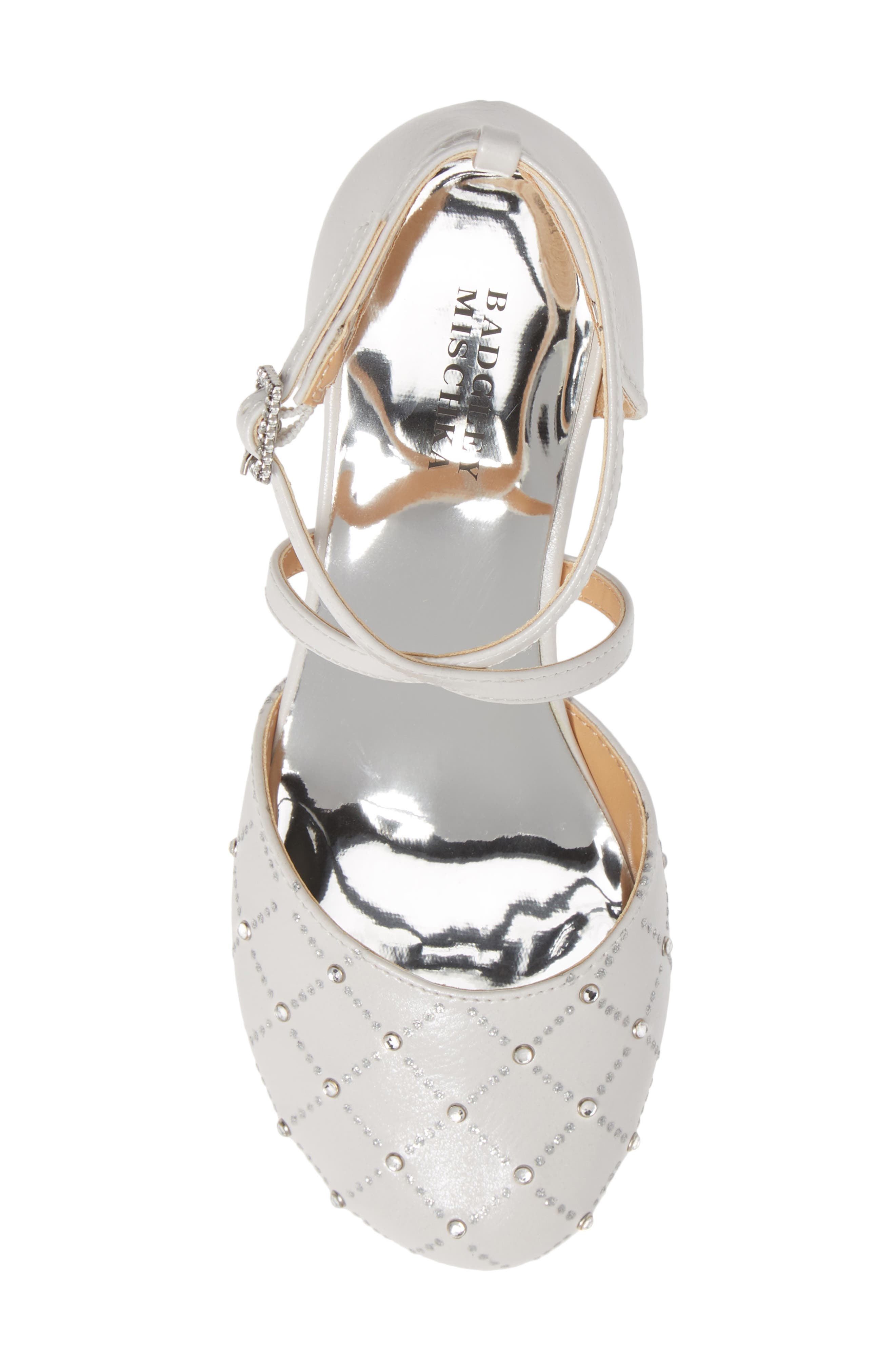 Badgley Mischka Collection Badgley Mischka Halo Embellished d'Orsay Pump, Alternate, color, 