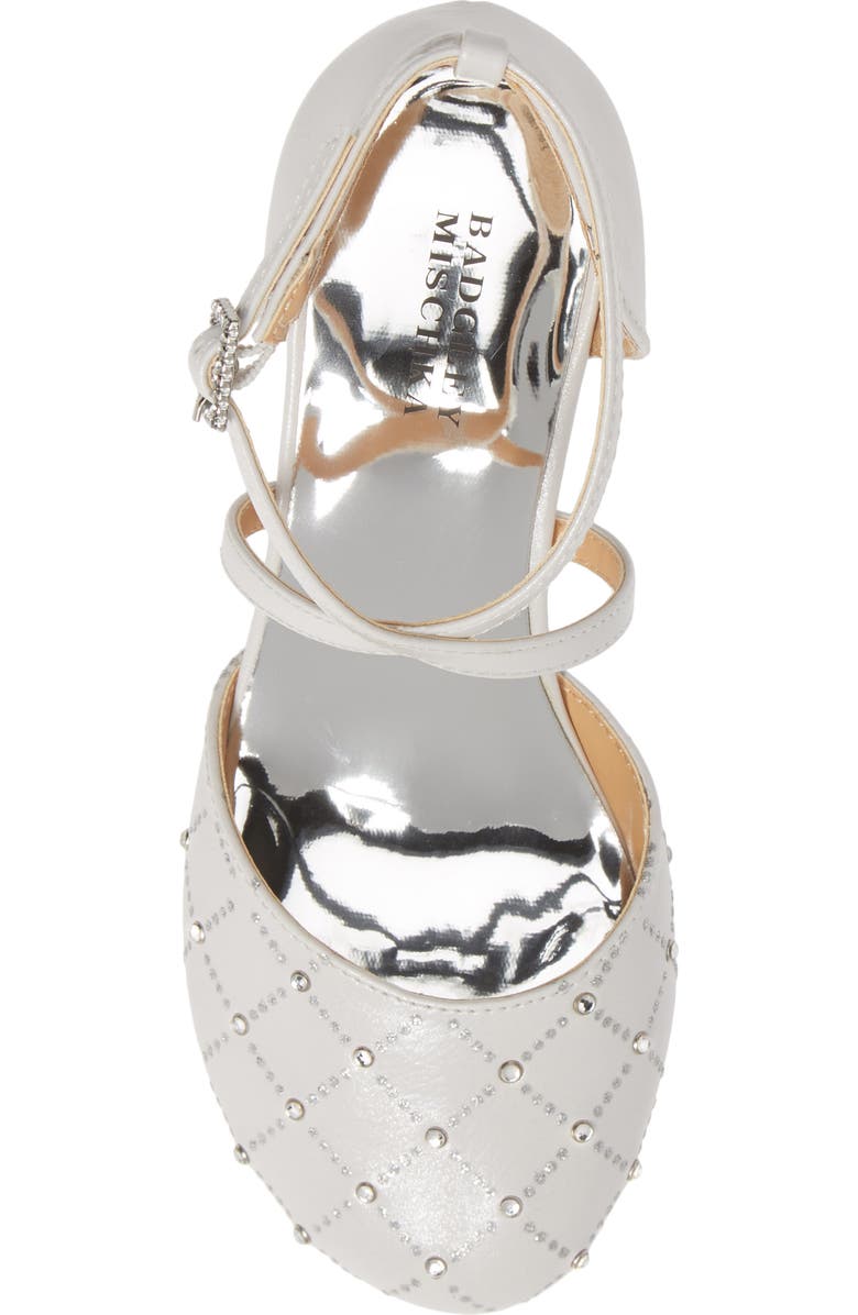 Badgley Mischka Collection Badgley Mischka Halo Embellished d'Orsay Pump, Alternate, color,