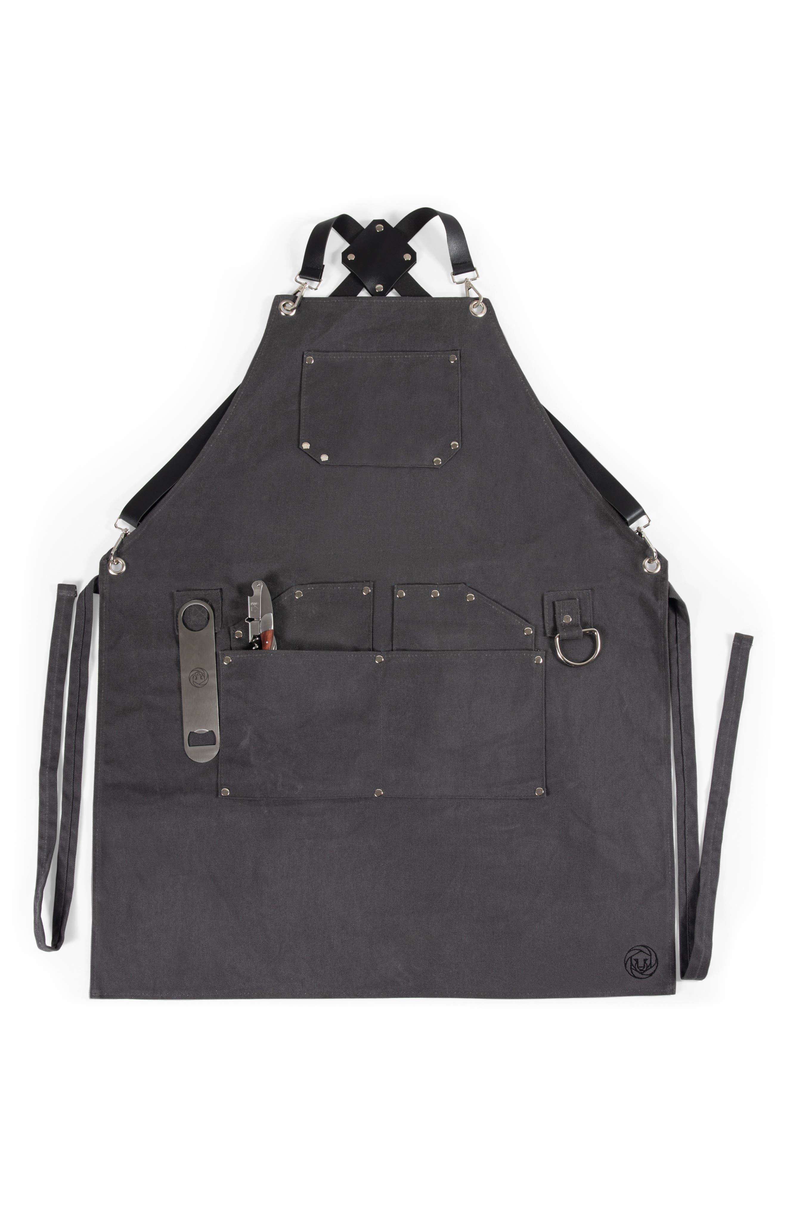 Picnic Time Collins Waxed Canvas Mixologist Apron