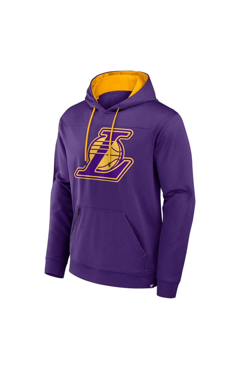 FANATICS Men's Fanatics Purple Los Angeles Lakers Reserve Defender Pullover Hoodie, Alternate, color, Purple
