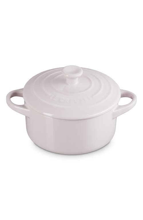 Le Creuset 24-ounce Mini Stoneware Cocotte In Shallot
